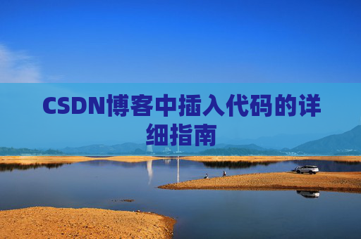 CSDN博客中插入代码的详细指南